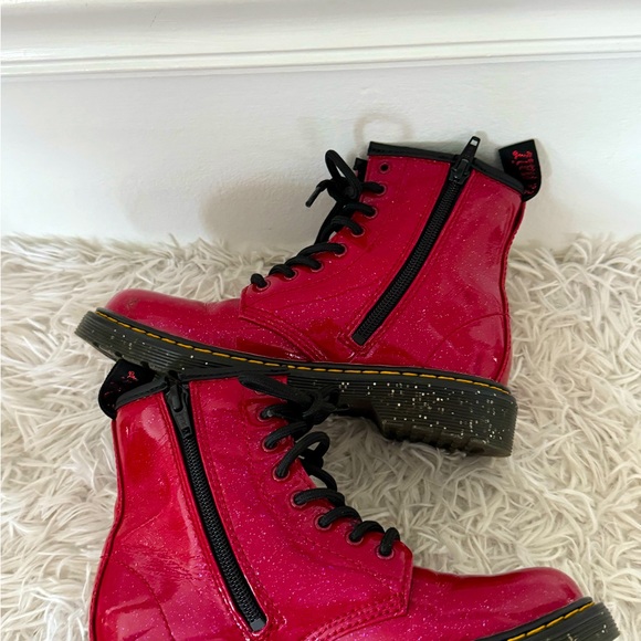 Dr Martens Glitter LaceUp Boots - Picture 8 of 12